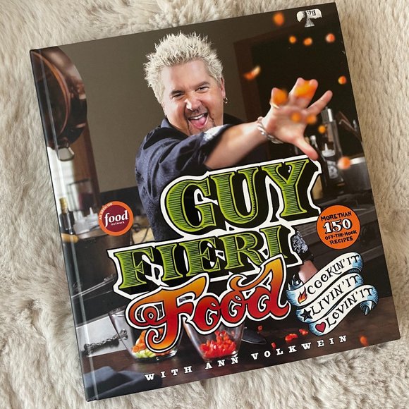 😋3 for $20 All Cookbooks😋Guy Fieri Cookbook - Picture 1 of 4